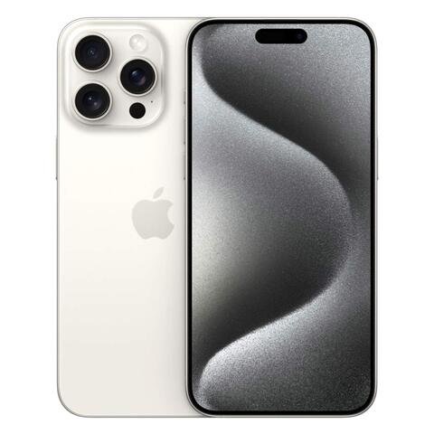 ‎‎ابل‎‎ ‎‎ايفون 15 برو ماكس ، 256 جيجا، تيتانيوم ابيض ‎‎